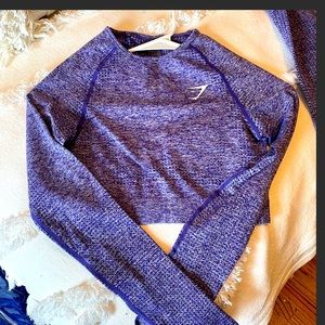 Gymshark cropped long sleeve